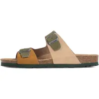 Bayton Zapatos abiertos 'Ilithyie 2' beige / marrón / caqui