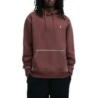 AllSaints Amir Oth Hoody Moretti Red Talla: XS | Sudaderas con Capucha Outlet | Hombre | Rojo