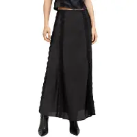 AllSaints Morgan Skirt Black Talla: 6 | Faldas Maxi Outlet | Mujer | Negro