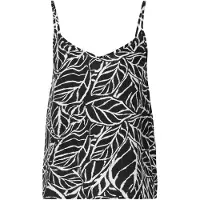 KOROSHI Top negro / blanco