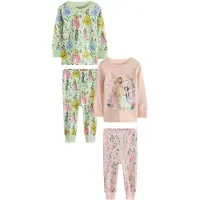 Next Pijama azul / amarillo / verde claro / rosa