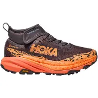 Hoka One One - Zapatillas de trail - Speedgoat 6 Mid GTX W Galaxy / Guava para Mujer - Talla 36 2/3 - Rojo