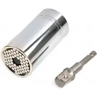 HBM Llave de vaso universal - Juego de llaves de vaso - de 11 mm a 32 mm - Gator Grip