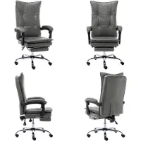 vidaXL Silla de oficina gris antracita de - Silla de oficina - Sillas de oficina - Silla de ordenador - Sillas de ordenador