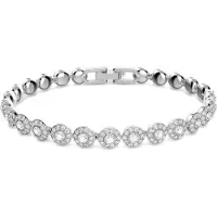 Swarovski Pulsera 'Una' plata