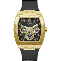 GUESS Reloj analógico 'Phoenix' oro / negro
