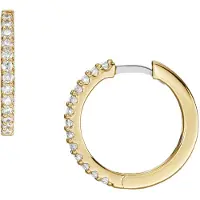 Fossil Pendientes oro / plata