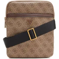 GUESS para hombre. HMEVZLP2223 Mini bandolera Vezzola smart marrón (OSFA), Beige, Casual, Poliuretano, outlet 2026.