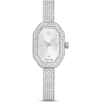 Swarovski Reloj analógico 'Dextera' plata / transparente