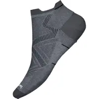 Smartwool - Run Zero Cushion Low Ankle - Calcetines de running size 42-45, gris