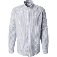 Selected Camisa 'SLHDan' navy / offwhite