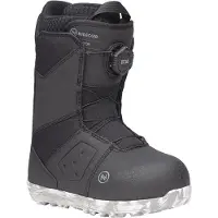 Nidecker - Botas de snowboard niños - Micron Black - Talla Infantil 20.5 - Negro