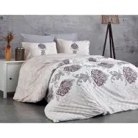 L'essentiel Maison L'Essentiel, Juego de ropa de cama para el hogar, modelo PRL3240, color rojo, edredón, 100% algodón reforzado