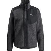Lundhags - Women's Saruk Wool Pile Mid Full Zip - Forro polar size XS, negro/gris