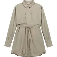 Jeanne Baret - Women's Sumatra Long Shirt - Camiseta de manga larga size 36, beige/gris