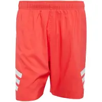 Adidas adidasBañador 8-Inch 3 bandas L Semi Lucid Red / White Hombre