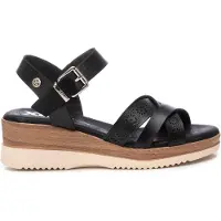 Xti para mujer. 14385104-NEGRO Sandalias 143851 negro (40), 3 a 5cm, Hebilla, Casual, outlet 2026.