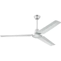 WESTINGHOUSE Ventilador de techo Industrial, plateado, silencioso, 142 cm