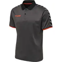 Hummel Camiseta funcional gris / rojo / negro / blanco