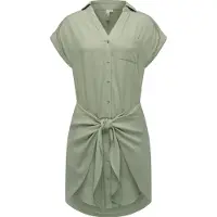 Ragwear Vestido camisero 'Bahaya' verde claro
