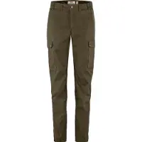 Fjällräven - Women's Stina Trousers - Pantalones de trekking size 38 - Long, marrón