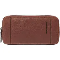 Piquadro Cronus Neceser Piel natural 19.5 cm marrón