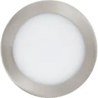 Eglo Fueva-Z, Lámpara de techo inteligente, ZigBee, níquel, blanco, LED, plástico, acero, 2700 K
