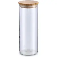 Zeller Recipiente de almacenamiento , 1,60 litros, diseño BAMBOO