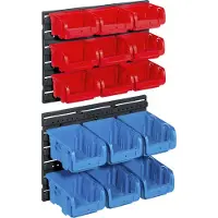 Allit 457120, juego de cajas de almacenamiento transparentes ProfiPlus >C