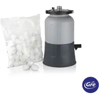 Gre Sistema de filtración compacto Aqualoon, caudal de 3,8 m³/h