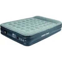 High Peak Smooth Comfort Double 40051 (gris claro/gris oscuro, 200 x 128 cm)