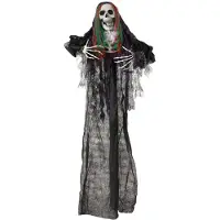 Atosa Luz/sonido De Calavera Colgante 165x116 Cm