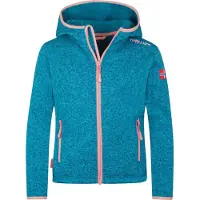 TROLLKIDS - Girl's Jondalen Jacket XT - Forro polar size 110, turquesa