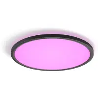 Philips Hue White & Color Ambiance Panel De Techo Led Tento Wca Redondo De 42,1 cm Negro