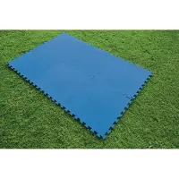 Bestway Alfombrilla protectora para piscina 58220 50 x 50 cm 9 unidades
