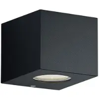 Reality Leuchten: Lámpara de pared exterior LED, modelo Córdoba, con iluminación direccional hacia arriba y hacia abajo, color