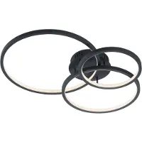 TRIO Lámpara de techo LED de 36W, modelo AARON, referencia 652710342, marca