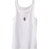 Calvin Klein Sl Cotton Contour Rib Brilliant White Talla: S | Camisetas de Tirantes Outlet | Mujer | Blanco
