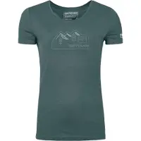 Ortovox - Women's 150 Cool Vintage Badge T-Shirt - Camiseta de merino size S, azul
