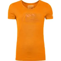 Ortovox - Women's 150 Cool Vintage Badge T-Shirt - Camiseta de merino size L, naranja