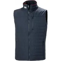 Helly Hansen para hombre. 30377 Chaleco aislante Crew Insulator azul marino (3XL), Casual, Poliéster, outlet 2026.