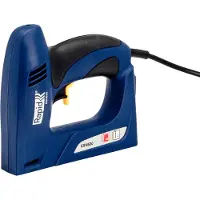 Rapid 5000129, grapadora eléctrica ESN530, color azul, en estuche