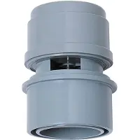 Wirquin Anti-vacío, modelo VP15, para tuberías de Ø 32 o 40 mm, para fijación con adhesivo