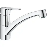 GROHE Grifo de cocina Start Eco, caño plano, acabado cromado, modelo 31685000