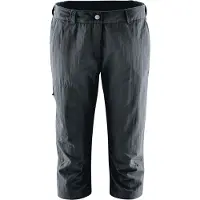 Maier Sports - Women's Neckar - Pantalones 3/4 size 48, gris/negro