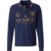 La Martina Camiseta 'Westin' azul / navy / dorado