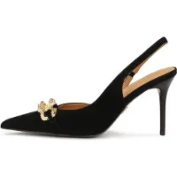 Kazar Zapatos destalonado oro / negro