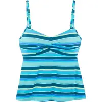s.Oliver Top de tankini turquesa / azul claro / azul oscuro