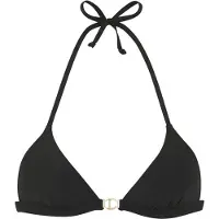 LASCANA Top de bikini negro