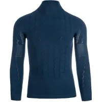 Q36.5 - Base Layer 4 Plus Longsleeve - Ropa interior fibra sintética size S/M, azul